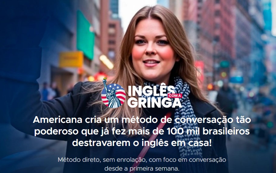 inglês com a gringa